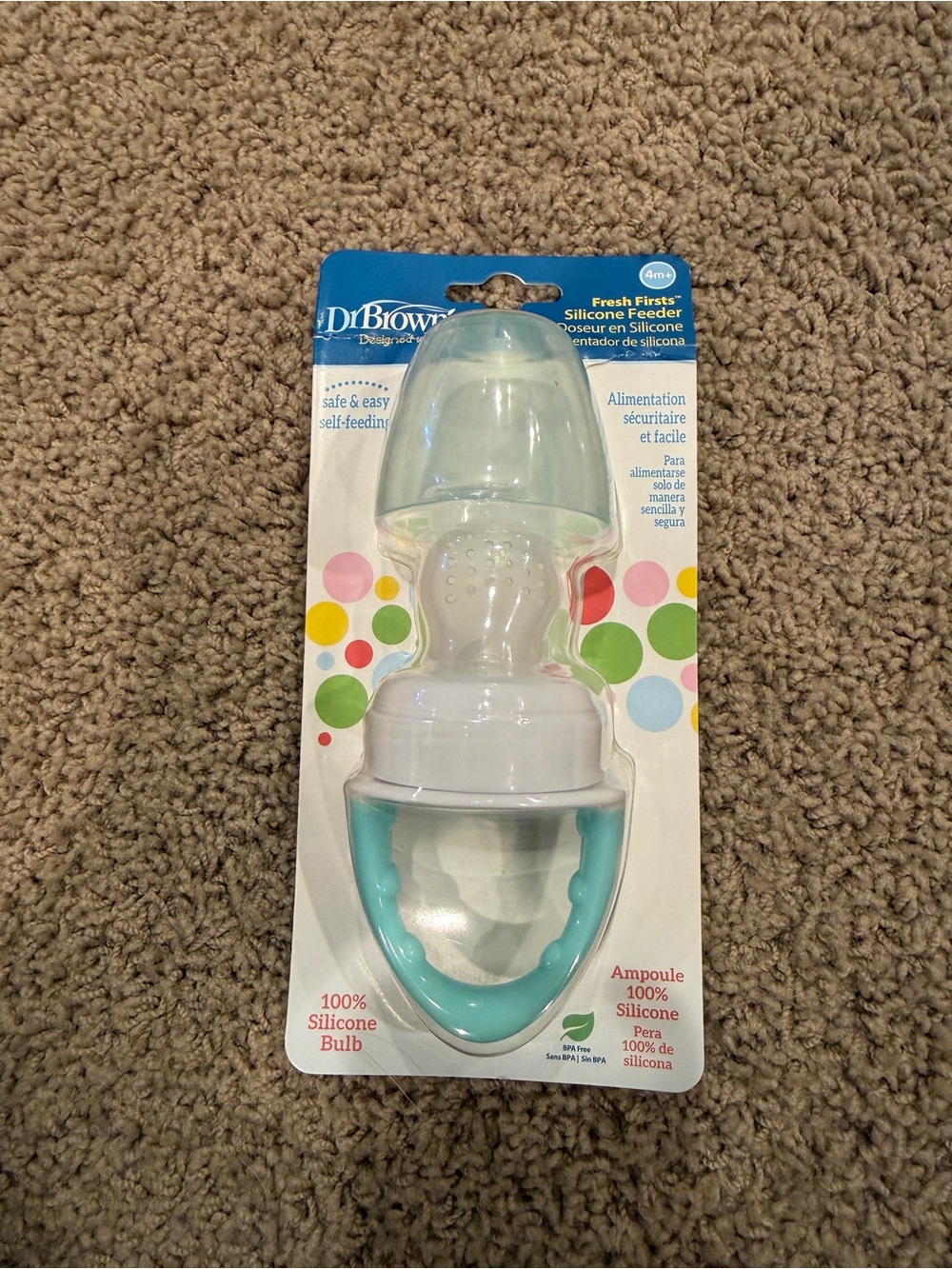Dr. Brown’s Fresh Firsts Silicone Feeder 4m+